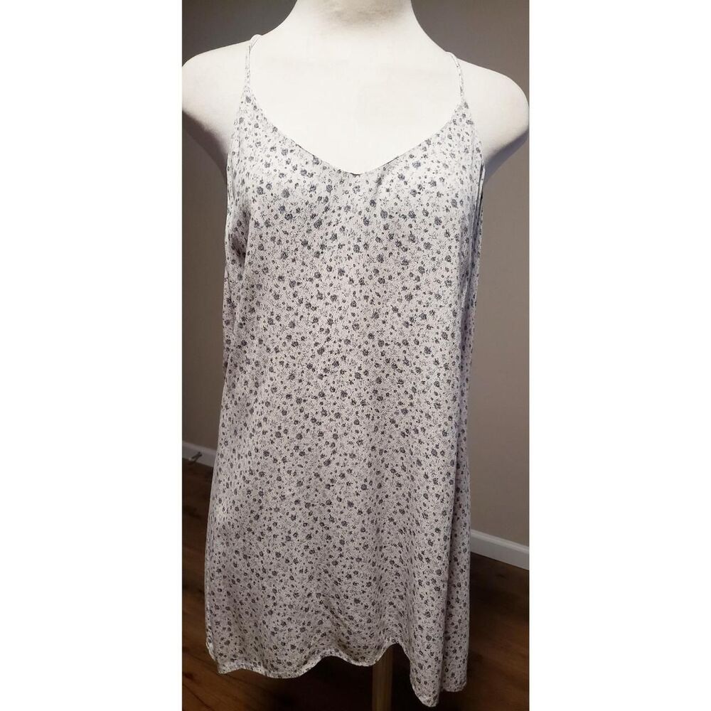 Brandy Melville Dress Mini Floral Y2K Soft Girl Beachy Romantic Spaghetti Strap